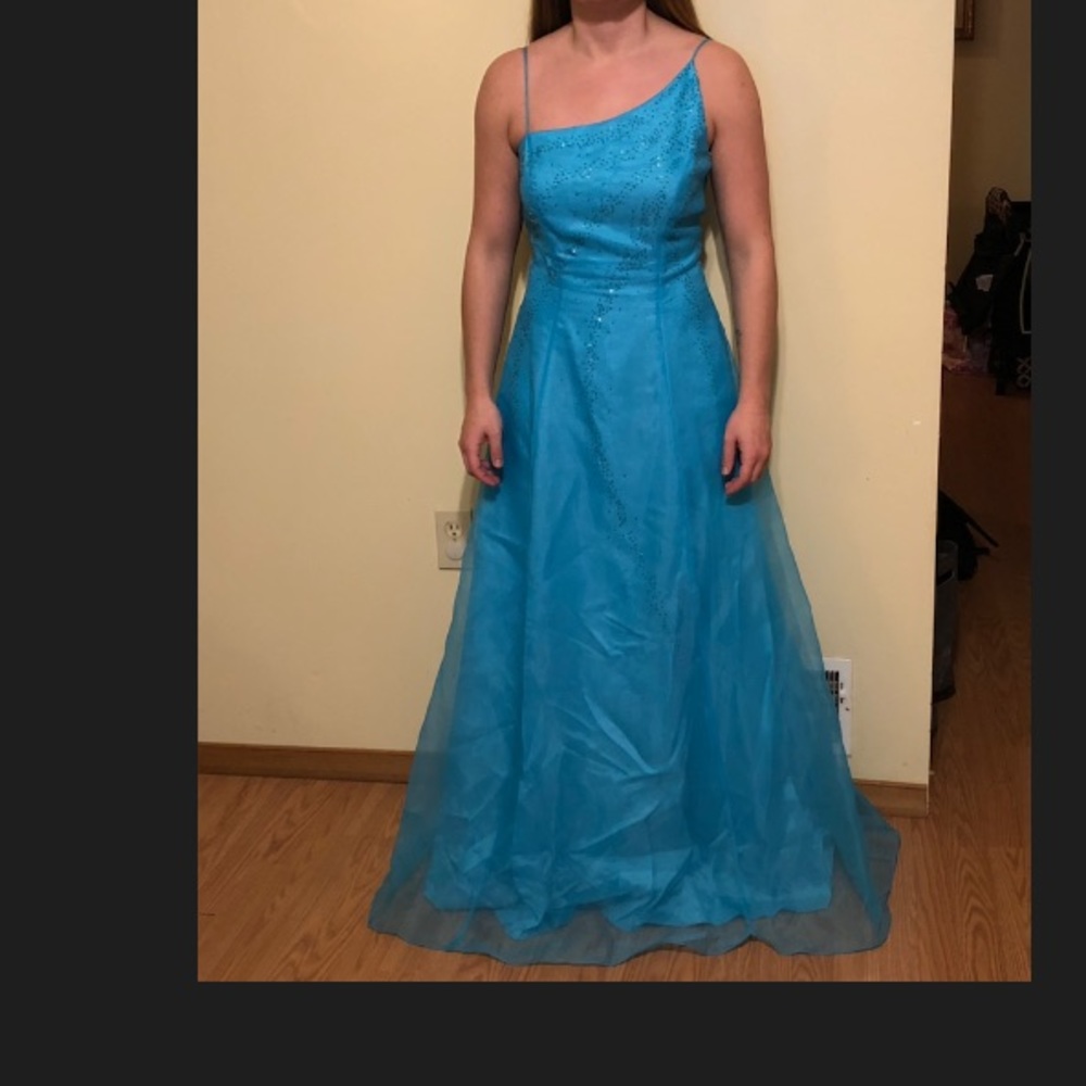 Strapless BEAUTIFUL blue